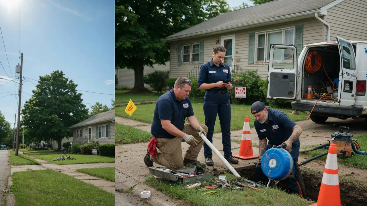 Sewer Line Repair in Luxemburg, IA near me